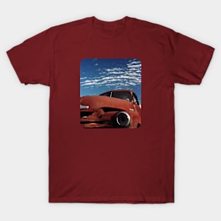 Abandoned 1950s Chevy Truck, Texas, 1991, Image 1 T-Shirt